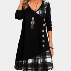 Jurken & Jumpsuits Dames*Casual zomerse midi-jurk voor dames