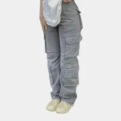 Broeken & Rokken Dames*Cecilia - Luchtige cargobroek voor dames met meerdere zakken, ideaal voor de zomer