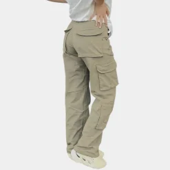 Broeken & Rokken Dames*Cecilia - Luchtige cargobroek voor dames met meerdere zakken, ideaal voor de zomer