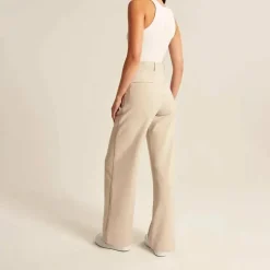 Broeken & Rokken Dames*CELINA - Zomerse broek met hoge taille