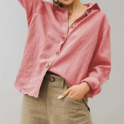 Blazers & Blouses Dames*Celine - Luchtige zomerse casual damesblouse