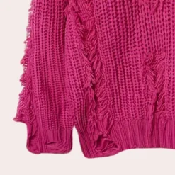 Truien & Vesten Heren*CHAPELLE - Luchtige Zomertrui voor Heren Roze