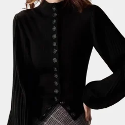 Truien & Vesten Dames*CHARIBEL - Geraffineerd Zomervest voor Dames Zwart