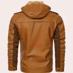 Jassen Heren*CHARSIAN - Comfortabele Zomerjas voor Heren Bruin