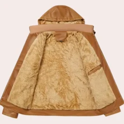 Jassen Heren*CHARSIAN - Comfortabele Zomerjas voor Heren Bruin