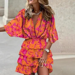 Jurken & Jumpsuits Dames*CHLOE - Stijlvolle zomer mini-jurk