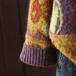 Truien & Vesten Dames*CHOLE - Stijlvolle Zomerse Trui voor Dames Paars