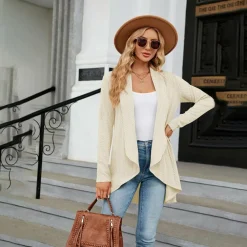 Truien & Vesten Dames*CHRISTABEL - Stijlvol zomer vest voor vrouwen