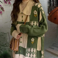 Truien & Vesten Dames*Christelle - Elegant zomer vest voor dames Groen