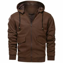 Leren Jassen Heren|Jassen Heren*Christian | Mat leren zomerjack