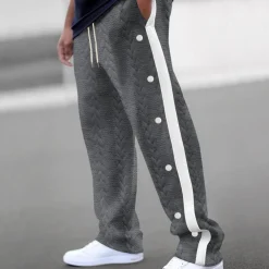 Broeken Heren*Christos - Luchtige zomer herenbroek met flexibele tailleband