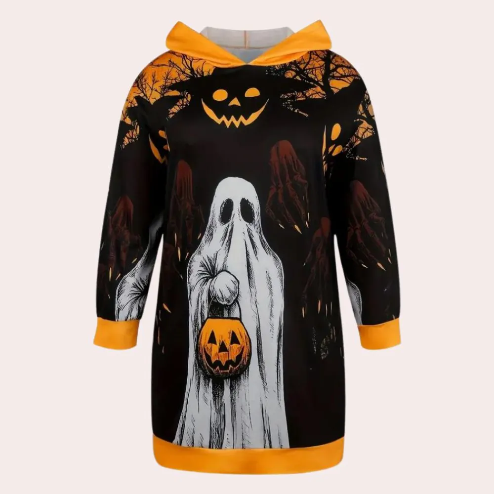 Jurken & Jumpsuits Dames*Cili - Stijlvolle Zomerjurk met Kap voor Dames Zwart