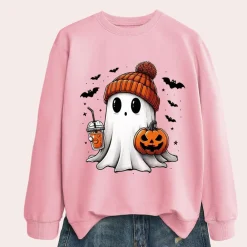Truien & Vesten Dames*Cintia - Luchtig Griezelig Halloween Sweatshirt voor Vrouwen - Zomereditie