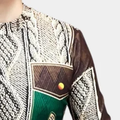 Shirts Heren*CINWELL - Modern Zomer Overhemd voor Heren Bruin