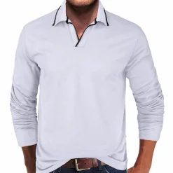 Shirts Heren*Cipactli - Comfortabel heren-T-shirt met V-hals voor de zomer