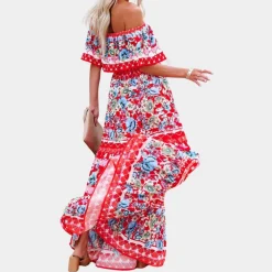 Jurken & Jumpsuits Dames*Claire - Trendy maxi-jurk voor dames, perfect voor de zomer