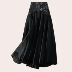 Broeken & Rokken Dames*Clara - Stijlvolle damesrok met plooien voor de zomer