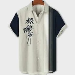 Shirts Heren*CLAUDE - Klassiek Hawaïaans zomershirt