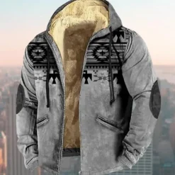 Jassen Heren*Claus - Heren zomerjas met capuchon