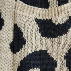 Truien & Vesten Dames*CLOTHILDE - Stijlvol Lang Dames Vest met Luipaardprint voor Zomeravonden