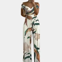 Jurken & Jumpsuits Dames*Clotilde - Zomerse jumpsuit voor dames