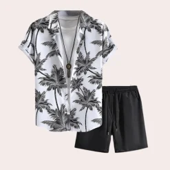 Sets Heren*Coligny - Comfortabele tweedelige zomerkledingset voor de lente en zomer