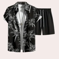 Sets Heren*Coligny - Comfortabele tweedelige zomerkledingset voor de lente en zomer