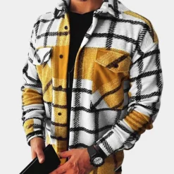 Shirts Heren*Comfortabel casual herenoverhemd voor de zomer