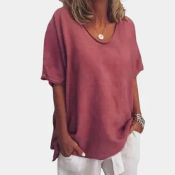 Blazers & Blouses Dames*Comfortabel en oversized T-shirt voor dames - Perfect voor de zomer