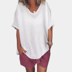 Blazers & Blouses Dames*Comfortabel en oversized T-shirt voor dames - Perfect voor de zomer