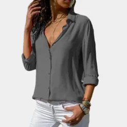 Topjes & Shirts Dames*Comfortabel zomers damesshirt