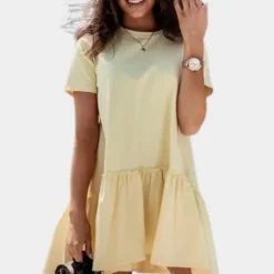 Jurken & Jumpsuits Dames*Comfortabele casual dames zomer mini jurk