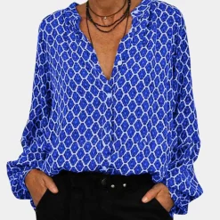 Blazers & Blouses Dames*Comfortabele damesblouse voor de zomer