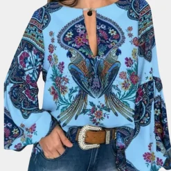 Blazers & Blouses Dames*Comfortabele en lichtgewicht damesblouse voor de zomer