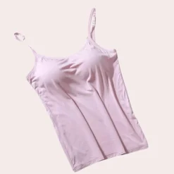 Topjes & Shirts Dames*Comfortabele gewatteerde tanktop voor de zomer