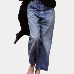 Broeken & Rokken Dames*Comfortabele zomerjeans voor dames Blauw