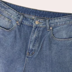Broeken & Rokken Dames*Comfortabele zomerjeans voor dames Blauw
