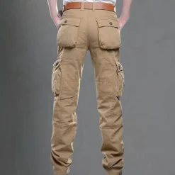Broeken Heren*Comfortabele zomerse cargo broek voor heren