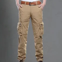 Broeken Heren*Comfortabele zomerse cargo broek voor heren