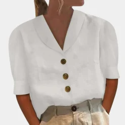 Topjes & Shirts Dames*Comfortabele zomerse damestop