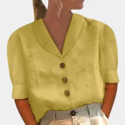 Topjes & Shirts Dames*Comfortabele zomerse damestop