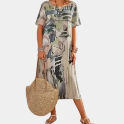 Jurken & Jumpsuits Dames*Corie - Comfortabele damesjurk voor de zomer