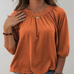 Topjes & Shirts Dames*Cornelia - Stijlvol dames t-shirt voor de zomer