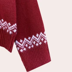 Truien & Vesten Dames*CORRINA - Stijlvolle Kersttrui voor Dames Rood