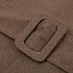 Jurken & Jumpsuits Dames*Cosmin - Elegante Zomerse Midi-jurk voor dames Bruin