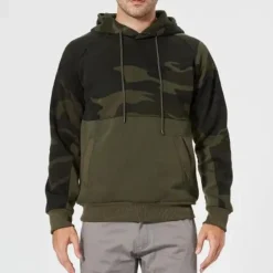 Truien & Vesten Heren*Costas - Luchtige Camouflage Hoodie voor Heren - Zomereditie