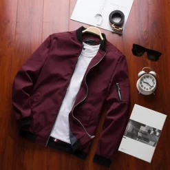 Jassen Heren*CRISTIAN - Stijlvolle en korte zomerjas voor heren, perfect voor de lente en zomer.