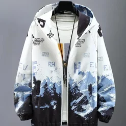 Jassen Heren*CURTIS - Veelzijdige Lente/Zomer Jas met Kap voor Heren