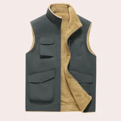 Truien & Vesten Heren*Dacso - Modern zacht zomer vest voor stijlvolle mannen