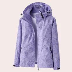 Jassen Dames*Dames zomerjas met afneembare capuchon